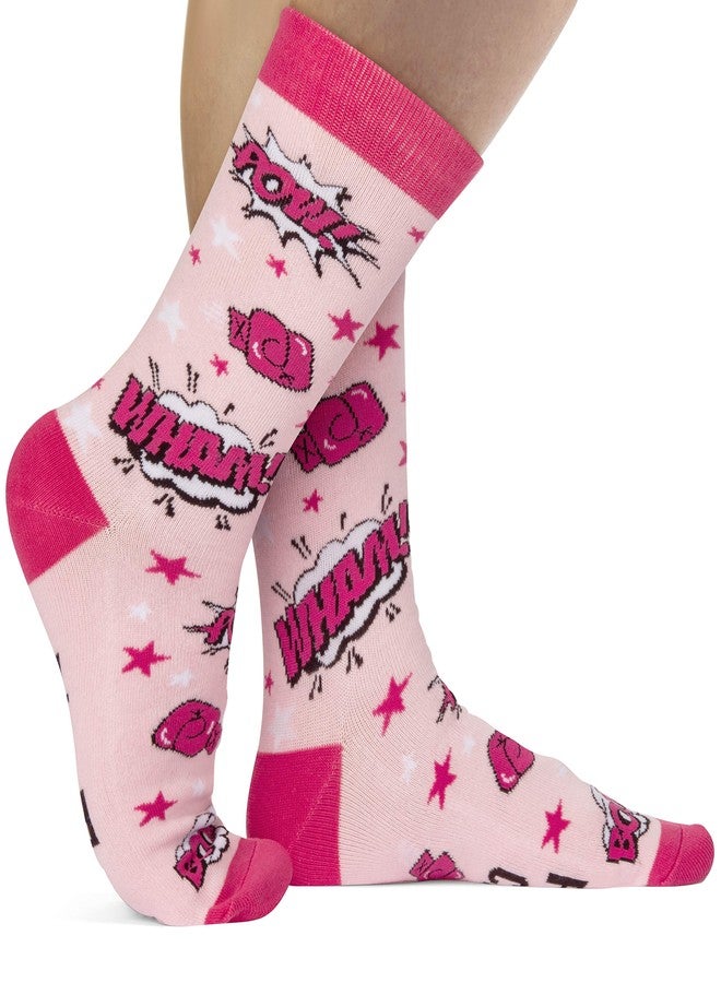 Lavley Fight Cancer Socks For Breast Cancer Survivors and Patients - Image 5